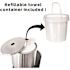Alpine Industries Alpine Stainless Steel Built-in Trash Can and Gym Wipe Dispenser