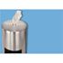 Alpine Industries Alpine Stainless Steel Built-in Trash Can and Gym Wipe Dispenser