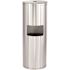 Alpine Industries Alpine Stainless Steel Built-in Trash Can and Gym Wipe Dispenser