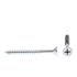 Generic Wood Screws, Flat Head Phillips, #14, Zinc, Package Of 100
