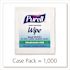 Purell Premoistened Sanitizing Hand Wipes, Individually Wrapped, Carton Of 1000
