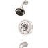Symmons Allura Tub/shower Trim In Chrome 1.5 GPM With Lever Handle And Diverter