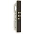 Adams Rite Dark Bronze Flat Face Rh/lhr Standard Deadlatch With 1-1/8" Backset