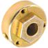 Lau 1/2 Inch Bore Hex And Round Interchangeable Hub With 2 Set Screws