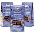 Ghirardelli Dark And Sea Salt Caramel Chocolate Squares, 5.32 Oz Package Of 3