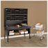 Safco E-Z Sort Riser, 57.5"w X 13"d X 14"h, Black