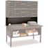 Safco E-Z Sort Riser, 57.5"w X 13"d X 14"h, Black