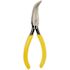 Klein Tools Yellow Curved Long-Nose Plier 6"