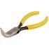 Klein Tools Yellow Curved Long-Nose Plier 6"