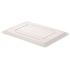 Rubbermaid Commercial Wite Polyethylne Food Strge Pn Lid 26" X 18" Package Of 6