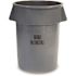 Rubbermaid Commercial Brute 44 Gal Gray Rnd Food Procssng Trash Can Package Of 4