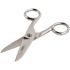 Klein Tools Stainless Steel Electrical Scissors 5.25" W/Serrated Teeth