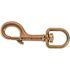 Klein Tools Steel Swivel Hook With Plunger Latch