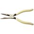 Klein Tools Glow In The Dark Hi-Viz Long Nose Side Cutting Plier 8"