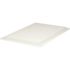 Rubbermaid Commercial Whte Polyethylene Food Strge Pan Ld 18" X 12" Package Of 6