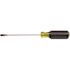 Klein Tools Black Flat Head Heavy-Duty Screwdriver 12.34" W/round Shank 8"