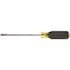 Klein Tools Black Cabinet Tip Wire Bending Flat Head Screwdriver 10.34"