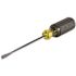 Klein Tools Black Cabinet Tip Wire Bending Flat Head Screwdriver 10.34"