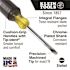Klein Tools Black Cabinet Tip Mini Screwdriver 10.75" W/Round Shank 8"
