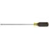 Klein Tools Black Cabinet Tip Flat Head Screwdriver 11.75" W/round Shank 8"