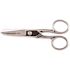Klein Tools G100cs Carbon Steel Electrician Scissor 5.25" W/stripping Notches