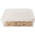 Rubbermaid Commercial 0.5/1/1.5/2 Gal Sqe Food Storge Container Ld Package Of 12