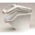 Rubbermaid Commercial Prosave 6.25 Gal Wte Pltc Slf Ingrdint Bin Wth 2-Cup Scoop