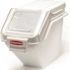 Rubbermaid Commercial Prosave 6.25 Gal Wte Pltc Slf Ingrdint Bin Wth 2-Cup Scoop