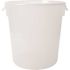 Rubbermaid Commercial 22 Qt Clear Round Polylne Fd Strge Containr Package Of 6