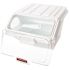 Rubbermaid Commercial 2.6 Gal White Plastic Shelf Ingredint Bn Wth 1/2-Cup Scoop