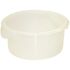 Rubbermaid Commercial 2 Qt White Round Polylne Food Strge Containr Package Of 12