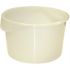 Rubbermaid Commercial 12 Qt White Round Polylne Fd Strge Container Package Of 6