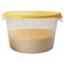Rubbermaid Commercial 12 Qt Clear Round Polylne Food Strge Containr Package Of 6