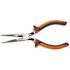 Klein Tools Long Nose Pliers, Slim Side Cut, 7 Inch