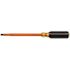 Klein Tools Screwdriver, Insulated, 3/8 Inch Cab 8 Inch