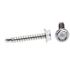 Generic Sheet Metal Screws, Self, Indented Washer Head , Zinc, Package Of 50