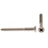 Generic Wo Screws, Flat Hd, Phillips Dr, #10 , Ss, Package Of 15