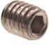 Generic 5/16"-18 X 3/8" Socket Set Screws, Hex/allen Drive, Stainless, Package Of 10