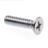 Generic Machine Screws, Flat Hd, Phillips Dr, #10zinc, Package Of 75
