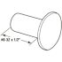 Sentry Unslotted Barrel Nut, #8-32 X, Chrm Plated, Package Of 100