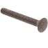 Generic Carriage Bolts, A307 Grd A Galv Stl, Package Of 25