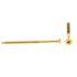 Generic Wood Sws, Fh, Phil Dr, #10 X 3 In, Solid Brass, Package Of 25