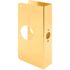 Defender Security 1-3/4in X 9in Brass Lock Dr Enforce, 2-1/8in Sgl Bore, 2-3/8in