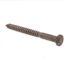 Generic Hex Lag Screws, 1/2in X 5in, A307 Galv Steel, Package Of 25