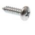 Generic Sheet Metal Screws, #10 X 3/4in, Zc Steel, Package Of 100