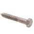Generic Hex Lag Screws, 5/8in X 4in, A307 Galv Steel, Package Of 25