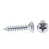 Generic Sheet Metal Screws, #8 X 3/4in, Zc Steel, Package Of 50