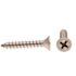 Generic Sheet Metal Screws,#8 X 1in, Gr 18-8 Ss, Package Of 100