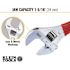 Klein Tools Adjustable Wrench Extra Capacity, 10"