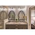 Progress Lighting Mod 2 Light Bath Light In Polished Chrome Finish, Clear Glass